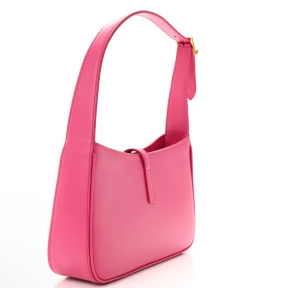 Saint Laurent YSL Le 5 A 7 Leather Bag Bubblegum - Picture 2 of 10